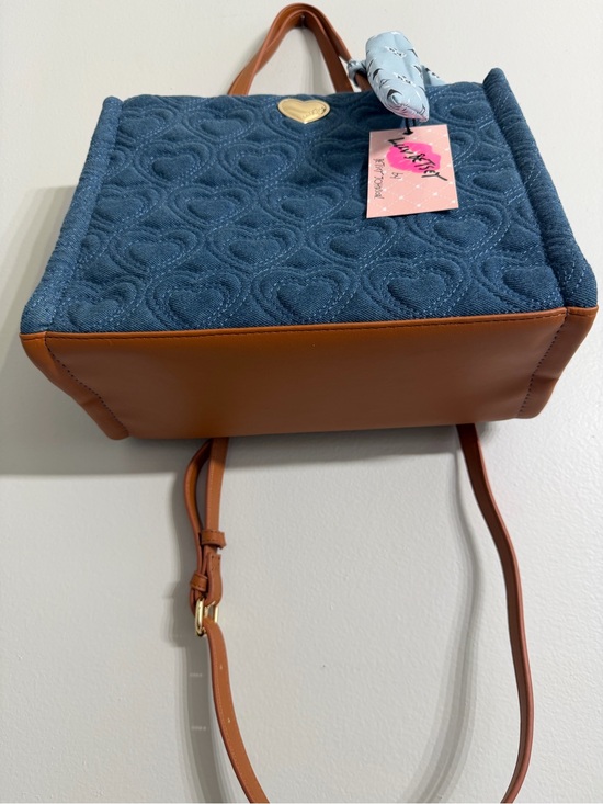 Beams heart tote bag - Gem Betsey Johnson \